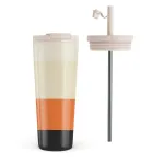Triple Take - Travel Mug, 700 ml / Flap & Straw Set