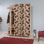 Esiku nagihoidja, Hanah Home, Sonoma tamm, 135 x 192 x 36, cm