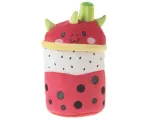 Bubble Tea Mascot Bubbles 21 cm Dragon Fruit