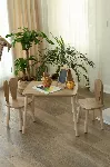 Laste lauakomplekt, Hanah Home, pruun, 50 x 60 x 45, cm
