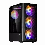 Zalman N4 Rev.1 ATX, RGB ventilaator x6