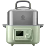 BUYDEEM Multi function Digital Food Steamer, model G564, color Cozy Greenish, EU