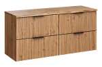 120 cm m&ouml;&ouml;blikomplekt koos lauaplaadiga SET-ADO B NAT WOTAN 120CM