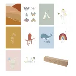 Card Collection with wooden holder