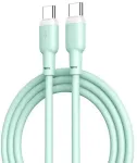 NB208B USB-C&ndash;USB-C PD D60W 1 m roheline