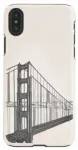 "SmartPhone Back Case iPhone X/XS" Hand Bridge Black