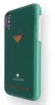 "Card Slot Back Case iPhone X/XS" Forest Green