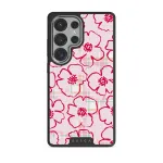 Flower Girl - Samsung Galaxy S25 Ultra Case, Elite Dark (Magnetic) / Silver