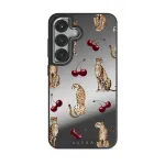 Cougar - Samsung Galaxy S25 Plus Case, Elite Mirror Dark (Magnetic) / Silver