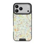 Rainbow Crush - iPhone 17 Pro Max Case, Elite Dark (MagSafe) / Silver