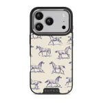 Derby Race - iPhone 17 Pro Case, Elite Dark (MagSafe) / Silver