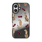 Cougar - iPhone 17 Case, Elite Mirror Dark (MagSafe) / Silver