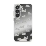 Evermore - Samsung Galaxy S25 Plus Case, Elite Mirror Light (Magnetic) / Silver