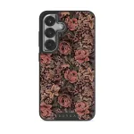 Woven Garden - Samsung Galaxy S25 Case, Elite Dark (Magnetic) / Silver