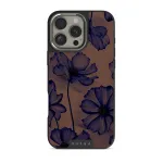 Velvet Night - iPhone 16 Pro Case, Elite Dark (MagSafe) / Silver