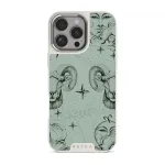 Aries - iPhone 16 Pro Max Case, Elite Light (MagSafe) / Silver / Turquoise