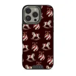 Rocking Around - iPhone 16 Pro Max Case, Elite Dark (MagSafe) / Silver