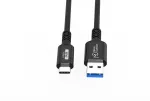 &bdquo;MicroConnect&ldquo; USB-C &ndash; USB-A kaabel, 4 m, must (USB3.2AC4)