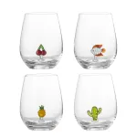 Bloomingville Klaaside komplekt Misa, l&auml;bipaistev, 4 tk., 82072355