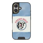 Milkshake - iPhone 16 Case, Elite Dark (MagSafe) / Gold
