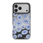 Taverna - iPhone 17 Pro Max Case, Elite Mirror Dark (MagSafe) / Silver