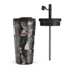 Enchanted Forest - Travel Mug, 500 ml / Flap & Straw Set