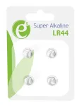 Alaline battery LR44, 1.5V, 4 pieces
