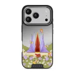 Sunrise - iPhone 17 Pro Case, Elite Mirror Dark (MagSafe) / Silver