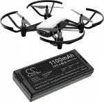 Cameron Sino T01-t&uuml;&uuml;pi aku T-01 DJI Tello droonile / CS-DJT100RX 1100 mAh
