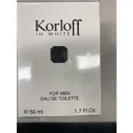 Korloff In White For Men EDT 50 ml mees