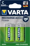 VARTA HR14 C Recharge Accu Power 3000 mAh 56714 Laadimist&auml;psus 2 tk Roheline