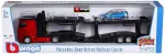 Bburago Mercedes-Benz Actros autoveok koos Renault Captur mudelautoga, 1:43