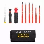 ST. SCREWDRIVERS 10pcs. VDE (2PH+2PZ+2PŁ+TESTER)