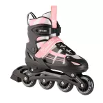 NH18366A 2in1 PINK JA VALGE SUURUS M. L(39-42) INLINE SKATES DIM. TUL. ICE HOCKEY NILS EXTREME