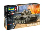Revell Leopard 1 plastmassist tankimudel, 1:35
