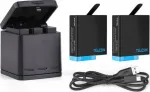 Charger USB 2x Bateria for Gopro Hero 8 / 7 / 6 / 5