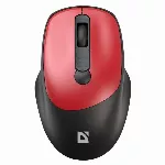Hiir Defender FEAM MM-296 RF Optiline vaikne punane hiir