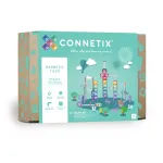 Magnetiline kuuliraja ehituskomplekt CONNETIX &bdquo;Pastel Ball Run Pack&ldquo;, 106 osa