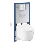Grohe Rapid SLX seina paigalduskomplekt, du&scaron;ikast ja istmekate, v&auml;rv &bdquo;Alpi valge&ldquo;, 36509SH0