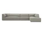 Modular Right Corner Sofa, "Siena", 5 Seats, 366x180x69 Made in Europe