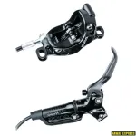 Diskiniai stabdžiai SRAM Guide Ultimate, Carbon Lever, Ti Hardware, Reach, SwingLink, Contact, Black Ano Front 950mm Hose (Rotor/Bracket sold separately) A1