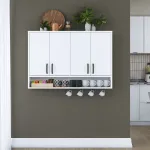 Seinakapp, Hanah Home, valge, 120 x 61,8 x 27,5