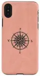 "SmartPhone Back Case iPhone X/XS" Compass Black