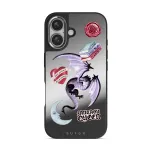 Plot Twister - iPhone 16 Case, Elite Mirror Dark (MagSafe) / Silver