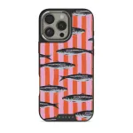 Del Mar - iPhone 16 Pro Case, Elite Dark (MagSafe) / Silver