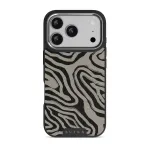 Black Sand - iPhone 17 Pro Case, Elite Dark (MagSafe) / Silver