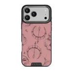 Sagittarius - iPhone 17 Pro Max Case, Elite Dark (MagSafe) / Silver / Pink