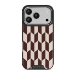 Etiquette - iPhone 17 Pro Case, Elite Dark (MagSafe) / Silver
