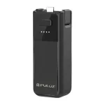 Kaamera aku k&auml;epide &ndash; PULUZ 2 800 mAh, m&otilde;eldud DJI Osmo Pocket 3 / 4 jaoks, must