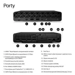 HP EliteDesk 8 Mini G2i AI Ultra 7 356H 16GB DDR5 5600 SSD512 Intel Graphics W11Pro 3Y OnSite